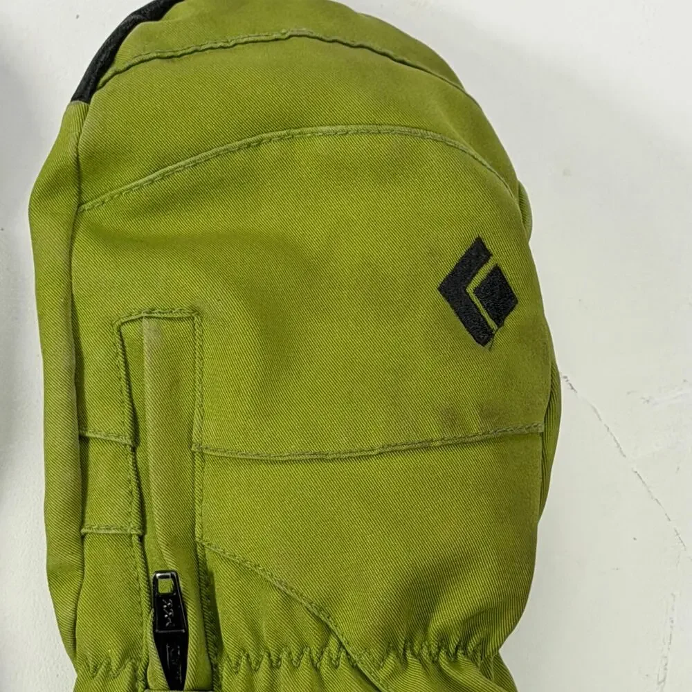 Black Diamond Mercury Mitts Green Youth Large